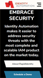 Mobile Screenshot of identityautomation.com